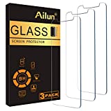 Ailun Screen Protector Compatible for iPhone 11 Pro Max/iPhone Xs Max 3 Pack 6.5 Inch 2019/2018 Release Case Friendly Tempered Glass