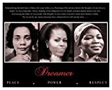 Dreamer (Trio): Peace, Power, Respect (Coretta Scott King, Michelle Obama, Betty Shabazz) by Bruce Teleky