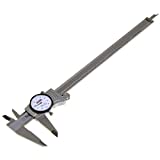 Anytime Tools Premium Dial Caliper 12"/0.001" Precision Double Shock Proof Solid Hardened Stainless Steel