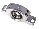 SuperATV Heavy Duty Billet Aluminum Carrier Bearing for Polaris RZR XP Turbo (2016+) - Greaseable and Self Aligning!