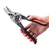 Aviation Tin Snips Right Aluminum Snips for Sheet Metal Cutter Metal Shears Metal Snips Heavy Duty