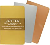 Foil Jotter Notebooks (set of 3)