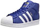 adidas Originals Boy's PRO Model J Running Shoe, Collegiate Royal/White/Metallic/Gold, 5.5 M US Big Kid