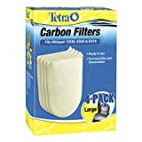 Tetra Carbon Filters, For Aquariums, Fits Tetra Whisper EX Filters, Large, 4-Count