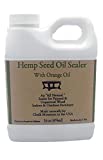 16oz. Citrus Scented Hemp Seed Oil Furniture Sealer Beautify & Protects Painted & Unfinished Wood Safe to use Indoors & Outdoors