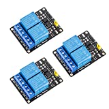 MCIGICM 2 Channel DC 5V Relay Module for Arduino UNO R3 DSP ARM PIC AVR STM32 Raspberry Pi with Optocoupler Low Level Trigger Expansion Board