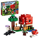 LEGO Minecraft The Mushroom House 21179 Building Kit; Toy House Playset; Great Gift for Kids and Players Aged 8+ (272 Pieces)