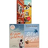 André Aciman Collection 3 Books Set (Find Me, Enigma Variations, Out of Egypt)