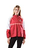 Ultra Game San Francisco 49ers Women's Quarter Zip Hoodie Windbreaker Jacket (Available in Crop Top & Regular Length), Regular Length, Large