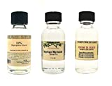 Perfume Studio 3-Piece Perfume Making Kit; Cosmetic Grade Isopropyl Myristate (IPM), Dipropylene Glycol (DPG), Perfumer's Alcohol Equivalent; 30ml/1oz Each. (Perfume Making Kits, 3-Piece Set)