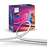 Philips Hue Gradient LightStrip 65" (Sync with TV, Music and Gaming), Hue Hub & Hue Sync Box Required