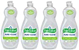 Palmolive Ultra Liquid Dish Soap, Pure and Clear, 4 Count