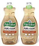 Palmolive Ultra Pure Clear Antibacterial Liquid Dish Soap 32.5 Ounces (Pack of 2)