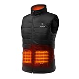ORORO Men's Lightweight Heated Vest with Battery Pack (Small)