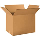 Boxes Fast BFHD241818DW Double Wall Corrugated, Heavy-Duty Cardboard Boxes, 24" x 18" x 18", for Shipping, Packing and Moving Protection, Kraft (Pack of 10)