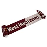 West Ham United FC Scarf Vertigo Design