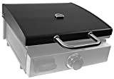 Wondjiont Hard Cover Hood with Temperature Gauge for The Blackstone 17 inch Table Top Griddle, 5010, Black