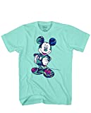 Disney Mickey Mouse Tropical Wash Disneyland World Funny Humor Adult Tee Graphic T-Shirt for Men Tshirt (Mint Green, Medium)