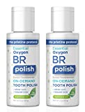 Essential Oxygen BR On-Demand Tooth Polish, Peppermint, White,2 Ounce (Pack of 2)