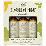 Bach Original Flower Remedies, Clarity of Mind Kit, For Focus and Mindfulness, Natural Homeopathic Flower Essence, Emotional Wellness, Vegan, 3 x 20mL Droppers