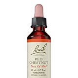 Bach Original Flower Remedies, Red Chestnut for Peace of Mind, Natural Homeopathic Flower Essence, Emotional Wellness and Stress Relief, Vegan, 20mL Dropper