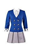 Heathers The Musical Rock Musical Veronica Sawyer Stage School Dress(Female Small) Blue