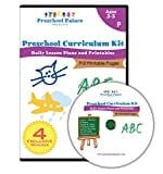 The Ultimate Preschool Curriculum Kit on CD - Printable Workbooks, Lesson Plans and Learning Activities for Preschoolers, Pre K Kids and Toddlers, Ages 3 - 5 - [DVD-ROM - Printing Required]