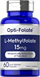 L Methylfolate 15mg | 60 Capsules | Max Potency | Optimized and Activated | Non-GMO, Gluten Free | Methyl Folate, 5-MTHF | by Opti-Folate