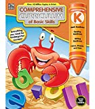 Comprehensive Curriculum of Basic Skills Workbook for Kindergartenâ€”State Standard Reading and Math Lesson Plans, Phonics, Counting, Shapes, Time (544 pgs)