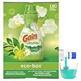 Gain Eco-Box Liquid Fabric Softener, Original Scent, 105 fl oz, 180 Loads, Ultra Concentrated