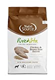 NutriSource Pure Vita Dog Food, Made with Chicken and Brown Rice, with Wholesome Grains, 15LB, Dry Dog Food