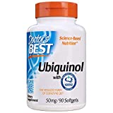 Doctor's Best Ubiquinol with Kaneka QH, Non-GMO, Gluten & Soy Free, Heart Health, 50 mg, 90 Count