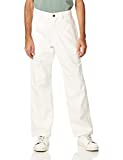 Dickies mens Relaxed-fit Painter's Pant??? ?? ???? ??.relaxed-fit Painter ?????????????????? ?????? work utility pants, White, 34W x 30L US
