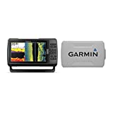 Garmin Striker Vivid 9sv Bundle with Transducer and Protective Cover, 9-inch Color Fishfinder, Vivid Scanning Sonar Color Palettes 010-02554-00