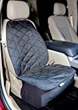 4Knines Front Seat Cover for Dogs (Black) - USA Based Company