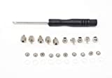 MICRO CONNECTORS M.2 SSD Mounting Screws Kit for Asus Motherboards (L02-M2S-KIT) - Silver