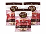 Earth Animal No-Hide Small Beef Flavored Rolls Natural Rawhide Alternative Dog Chew Treat for Small Dogs - 6 Chews