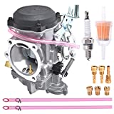 Carburetor Replacement for Harley Davidson Sportster 1200 XLH1200 Sportster 883 XL883 1998-2016 / Softail 1988-2017 / Dyna FXR FXD 1988-2016 / Touring 1988-2016 27490-04