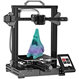 Voxelab Aquila X2 Upgraded 3D Printer with Removable Carborundum Glass Platform, Fully Open Source and Resume Printing Function, Works with PLA/ABS/PETG, Printing Size 220x220x250mm