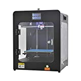 HUAFAST 3D Printer HS-Mini S High Resolution Enclosed Industrial Large Size 200x200x200mm Build Area Support 1.75mm PLA ABS PETG Wood TPU Flexible Filament for School Education Family Maker DIY Liker