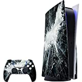 Skinit Decal Gaming Skin Compatible with PS5 Console and Controller - Officially Licensed Warner Bros Batman Dark Knight Rises Design