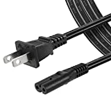 [UL Listed] 6FT Power Cord Compatible with Apple TV, TCL Roku TV, Insignia Replacement Power Cable