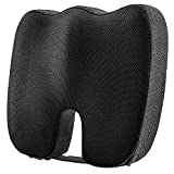 Dreamer Car Seat Cushions for Office Chairs/Sciatica Pain Relief Pillow - Memory Foam Office Chair Cushions/Desk Chair Cushion/Computer Chair Cushion for Tailbone Pain Relief