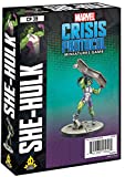 Marvel Crisis Protocol She-Hulk CHARACTER PACK | Miniatures Battle Game | Strategy Game for Adults and Teens | Ages 14+ | 2 Players | Avg. Playtime 90 Minutes | Made by Atomic Mass Games