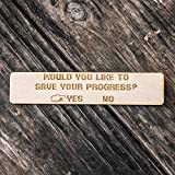 Would You Like to Save Your Progress - Bookmark