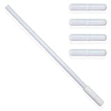 KD'S Best Magnetic Stir Bar Mixer - 4 Pack of 2 inch Large PTFE Teflon Homebrewing Stirrer Bars Complete with 7.9 inch Lab Magnet Stir Bar Retriever with Stainless Steel Core