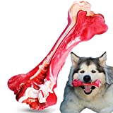 Ideal Pet Place Dog Chew Toys for Aggressive Chewers Large Breed | Tough Non-Toxic Rubber Bones for Dogs | Nearly Indestructible Ultra Durable Chew Toy for Large & X-Large Breed | Extreme Strength