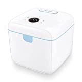 Papablic 4-in-1 UV Light Sanitizer | UV Sterilizer and Dryer Pro | UV Sterilizer Box with Dual UV-C Lights | Touch Screen Control