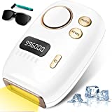 Laser Hair Removal, Bessailer At-Home IPL Permanent hair removal Painless 996,000 Flashes, LCD Screen, 6 Energy Levels, 2 Flash Modes, for Armpits Back Legs Arms Face Bikini line