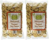 Trader Joe's Multiseed with Soy Sauce Rice Crackers Pack of 2